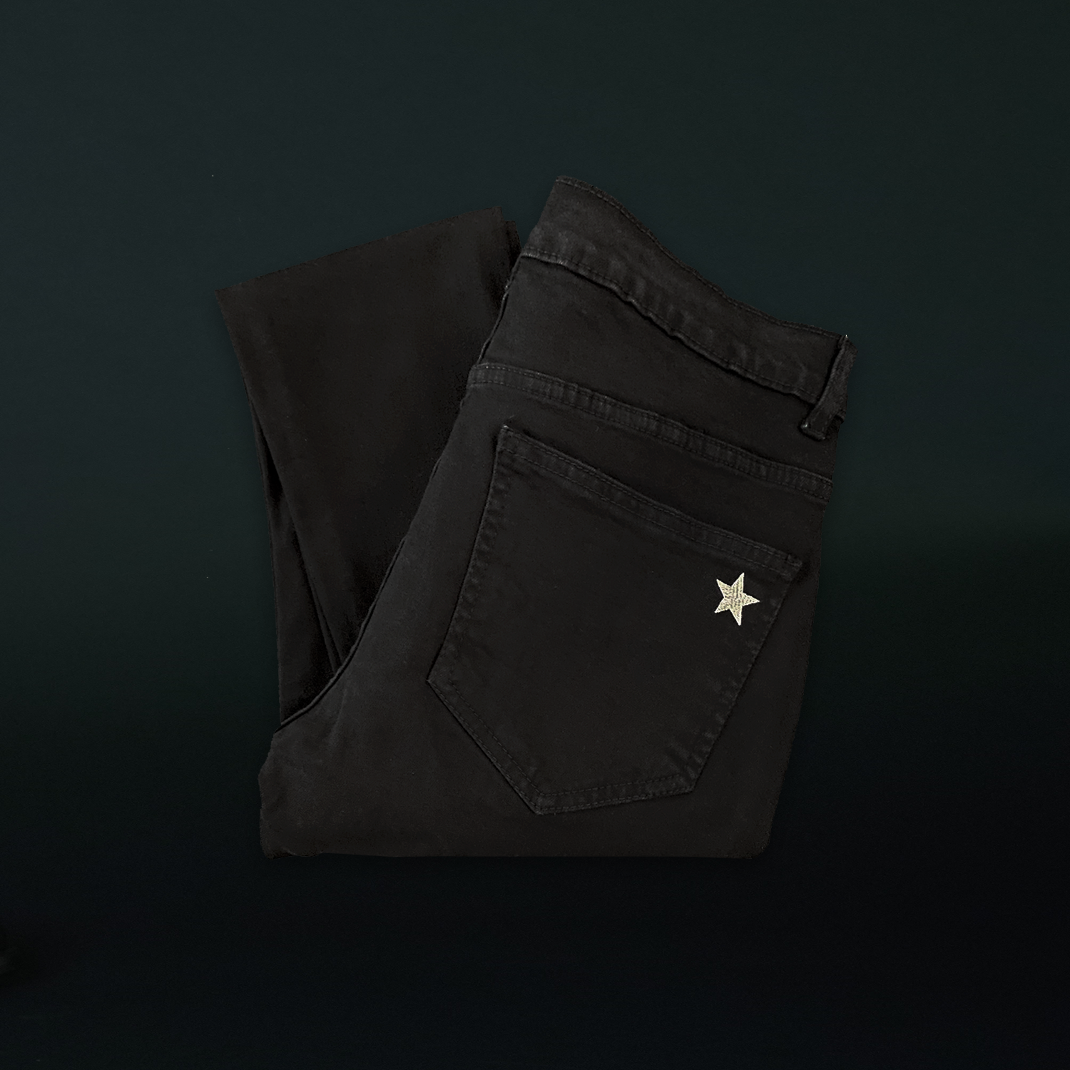 Junior Classic Jeans in Black