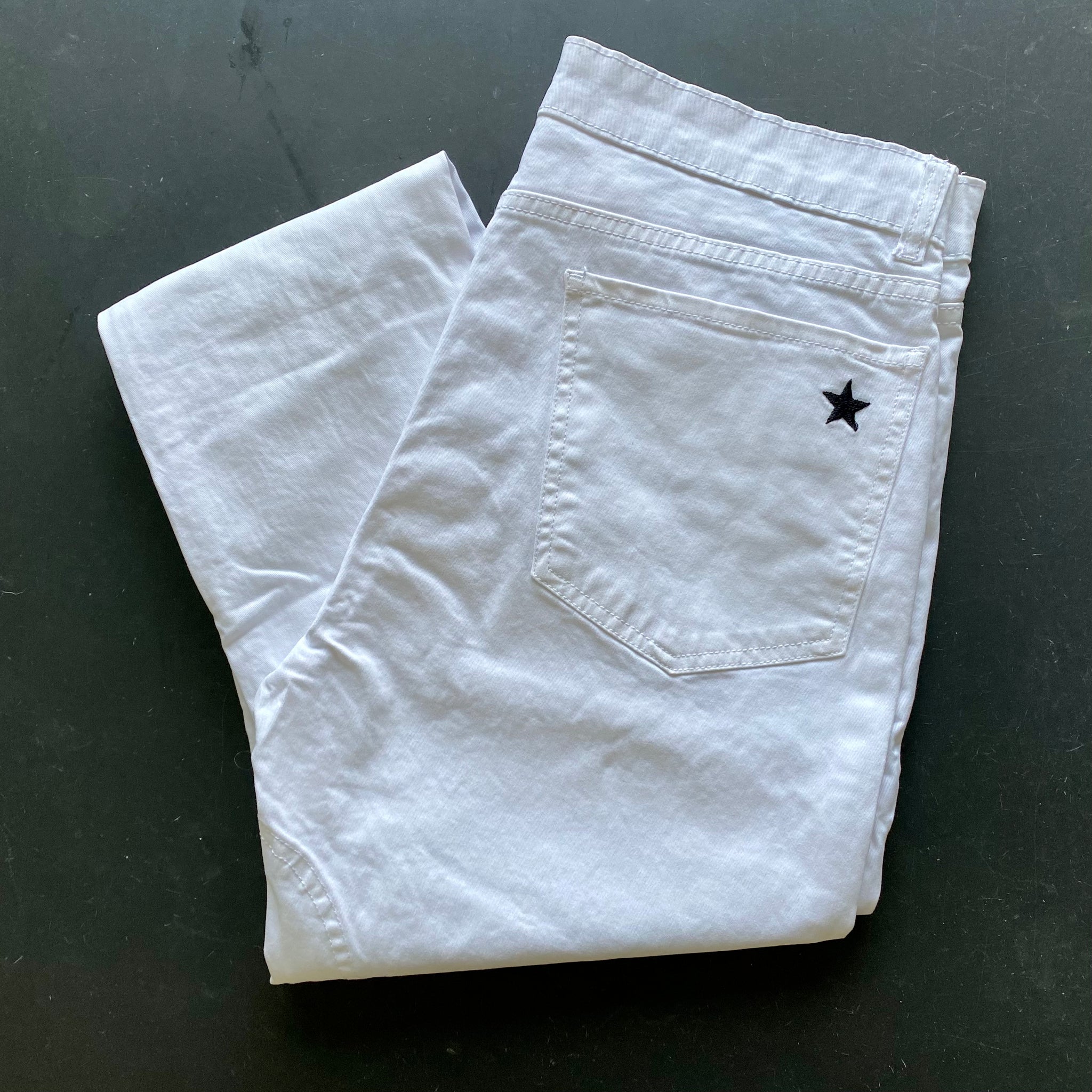 Classic Male Polo Whites with reinforcement