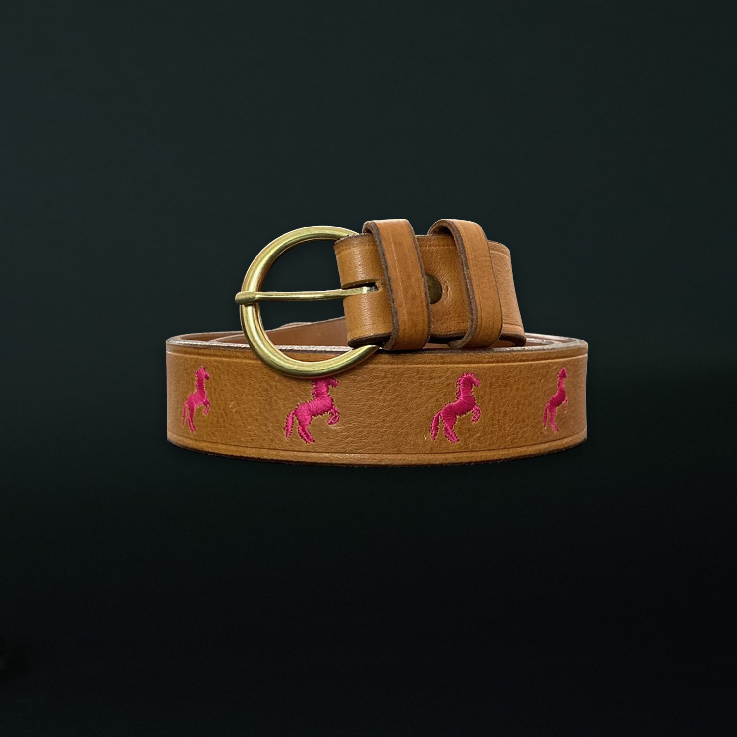 Photo of Handcrafted Leather Polo Belt Tan, number 0